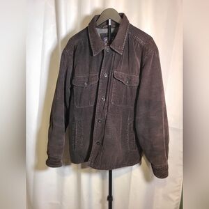 Route 66 Men's Dark Brown Corduroy Jacket